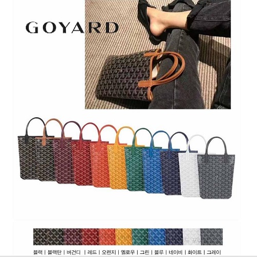 [150~200만 사은품]GOYARD-고야드 미니 포아티에 토트백