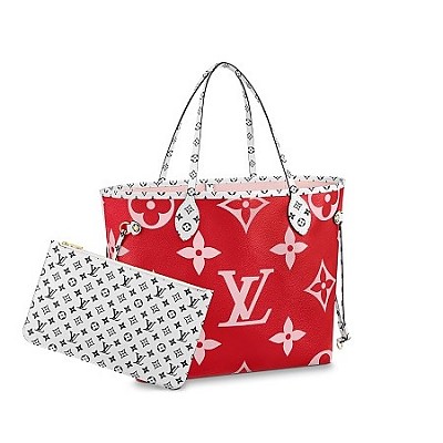 LOUIS VUITTON-M47143 루이비통 네이비 모노그램 앙프렝뜨 네버풀 MM