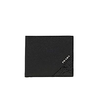 PRADA-2MO513 프라다 블랙 송아지 가죽 지갑