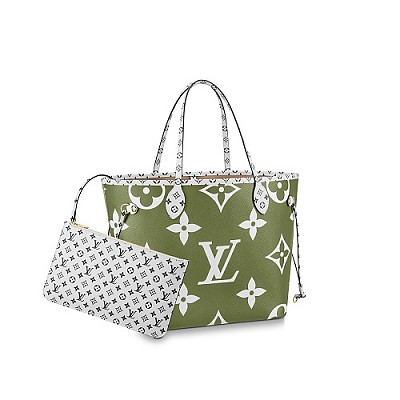 [스페셜오더]LOUIS VUITTON-M44568 루이비통 카키 모노그램 네버풀 MM