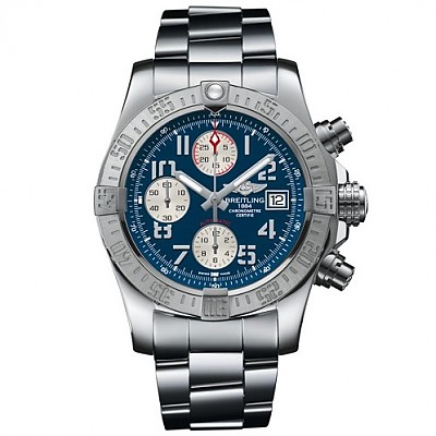 [스페셜오더]BREITLING-브라이틀링 어벤져 II 씨울프 스틸 블랙 남자워치 45mm