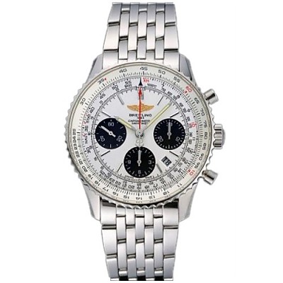 [스페셜오더]BREITLING-브라이틀링 내비타이머 B01 크로노그래프 스틸 맨스워치 43mm