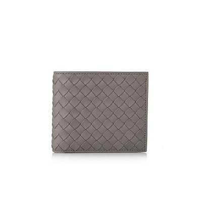 [스페셜오더]BOTTEGA VENETA-605721 보테가 베네타 그레이 인트레치아토 위빙 폴더 지갑 #미러급보테가