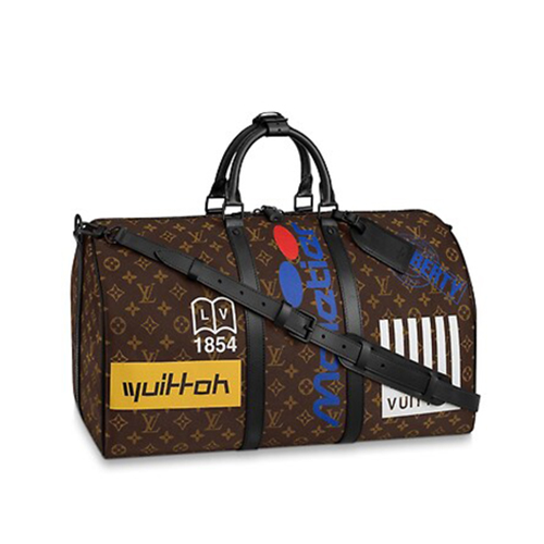 [스페셜오더]LOUIS VUITTON-M44642 루이비통 모노그램 스티커 프린트 키폴 반둘리에 50