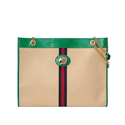 [스페셜오더]GUCCI-537219 8406 구찌 화이트 가죽 라자 라지 토트백