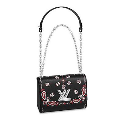 [스페셜오더]LOUIS VUITTON-M58688 루이비통 블랙 토뤼옹 가죽 트위스트 MM