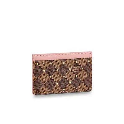 LOUIS VUITTON-N64029 루이비통 일렉트릭 블루 다미에 그라파이트 카드 홀더