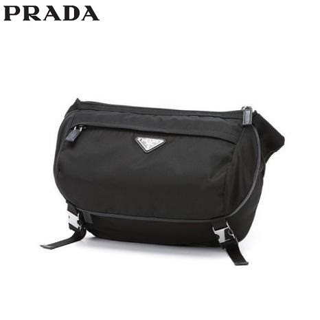 [스페셜오더]PRADA-VA0991 프라다 블랙 나일론 라지 바이크백