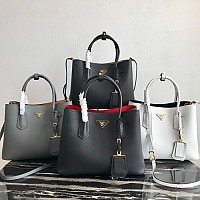 [스페셜오더]PRADA-1BG008 프라다 비텔로 다이노 더블 숄더백 (3컬러)