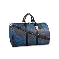 LOUIS VUITTON-M24953 루이비통 네이비 모노그램 섀도우 키폴 반둘리에 50