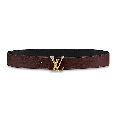 LOUIS VUITTON-M0164U 루이비통 브라운 카프스킨 LV 모자이크 리버서블 벨트 40MM