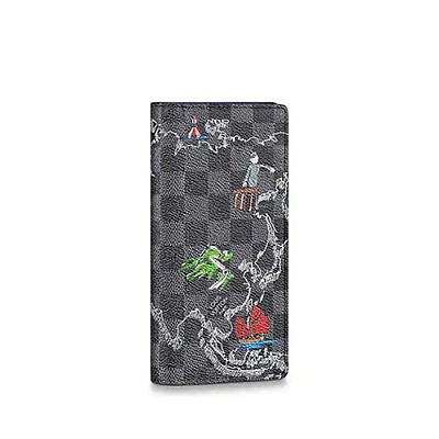 LOUIS VUITTON-N60017 루이비통 다미에 에벤 페이크 브라짜 월릿