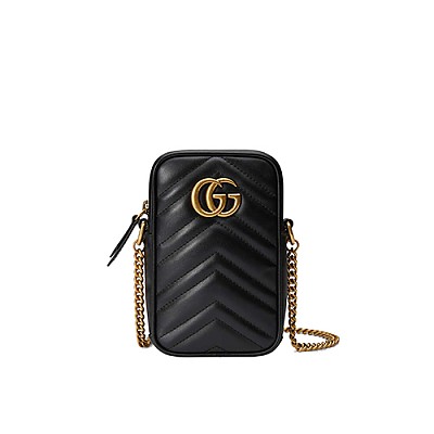 [스페셜오더]GUCCI-598597 9022 구찌 GG 마몽 화이트 마틀라세 미니백