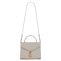 [스페셜오더]SAINT LAURENT-578000 생 로랑 내추럴 베이지 캔버스 CASSANDRA 카산드라 미디엄 탑 핸들백
