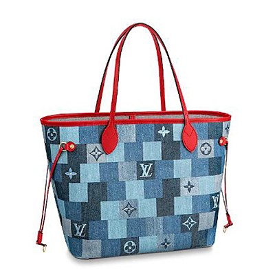 LOUIS VUITTON-M47143 루이비통 네이비 모노그램 앙프렝뜨 네버풀 MM