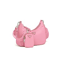PRADA-1BH204 프라다 블랙 리에디션 2005 나플락 페이턴트 가죽 백