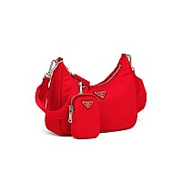 PRADA-1BH204 프라다 블랙 리에디션 2005 나플락 페이턴트 가죽 백