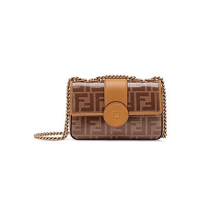 [스페셜오더]FENDI-8BT297 펜디 레드 더블 F 라지 체인 핸드백 #펜디짝퉁가방