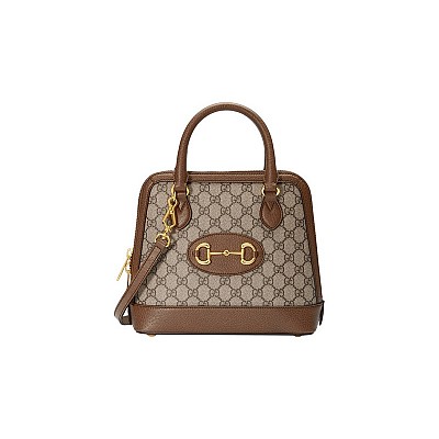 [스페셜오더]GUCCI-637115 8563 구찌 GG 수프림 1955 홀스빗 스몰 버킷백