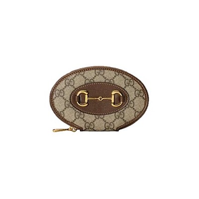 [스페셜오더]GUCCI-‎658549 8563 구찌 브라운 홀스빗 GG 수프림 1955 카드 케이스