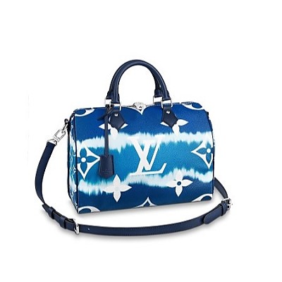 [스페셜오더]LOUIS VUITTON-M45146 루이비통 블루 모노그램 스피디 반둘리에 30