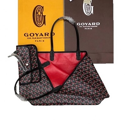 [스페셜오더]GOYARD-고야드 스페셜 에디션 레드 생루이 클레르 부아 토트백 PM/GM