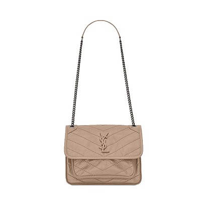 [스페셜오더]YSL-633179 생 로랑 DARK CORK 램스킨 NIKI 베이비 숄더백 21cm