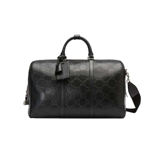 [스페셜오더]GUCCI-625768 1000 구찌 블랙 GG 엠보스 더플백 #구찌레플리카쇼핑몰