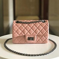 [스페셜오더]CHANEL-AS0874 샤넬 블랙 2.55 빈티지 실버 메탈 미니 플랩 백