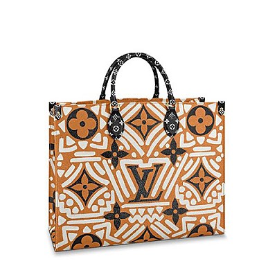 [스페셜오더]LOUIS VUITTON-M45477 루이비통 크림 카멜 모노그램 자이언트 LV 크래프티 포쉐트 토일렛