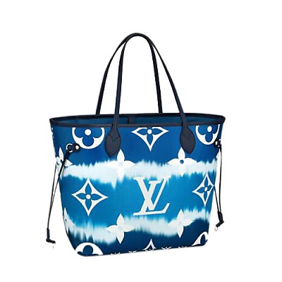 LOUIS VUITTON-M47143 루이비통 네이비 모노그램 앙프렝뜨 네버풀 MM