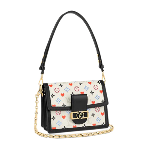 [스페셜오더]LOUIS VUITTON-M57463 루이비통 화이트 모노그램 게임 온 도핀 MM