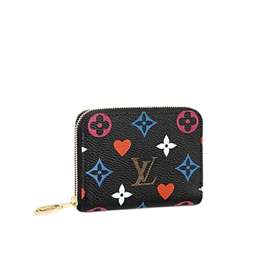 LOUIS VUITTON-M12210 루이비통 모노그램/레드 지피 코인 퍼스