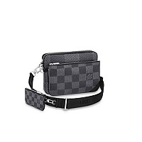 LOUIS VUITTON-M14781 루이비통 스카이 블루 모노그램 섀도우 트리오 메신저