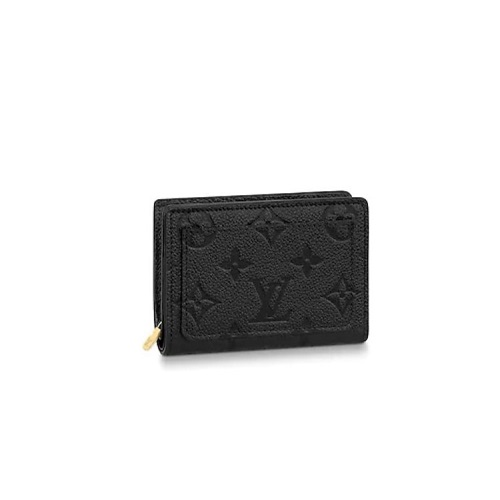 LOUIS VUITTON-M80151 루이비통 블랙 모노그램 앙프렝뜨 미디엄 컴팩트 월릿