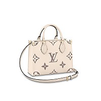 LOUIS VUITTON-M14633 루이비통 블루 모노그램 데님 온더고 PM