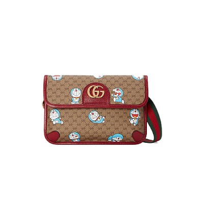 [스페셜오더]GUCCI-‎‎‎‎‎574886 9796 구찌 GG수프림 도라이몽 x 구찌 스몰 숄더 백