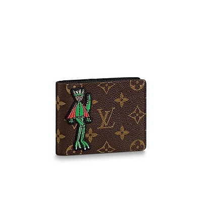 LOUIS VUITTON-N00185 루이비통 멀티컬러 다미에 슬렌더 월릿