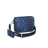 LOUIS VUITTON-M14781 루이비통 스카이 블루 모노그램 섀도우 트리오 메신저