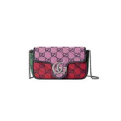 GUCCI-476433 8106 구찌 실버 GG 마몽 수퍼 미니백