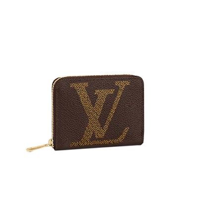 LOUIS VUITTON-M13409 루이비통 블랙 모노그램 LV x TM 지피 코인 퍼스