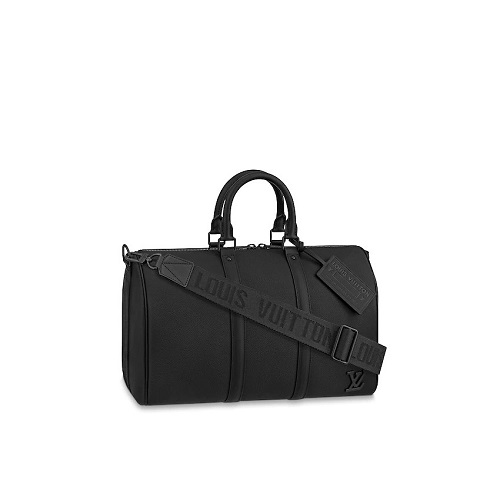 [스페셜오더]LOUIS VUITTON-M57088 루이비통 블랙 LV 에어로그램 키폴 반둘리에 40