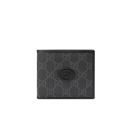 [스페셜오더]GUCCI-671652 1000 구찌 블랙 인터로킹 G 디테일 지갑