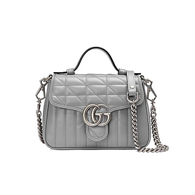 [스페셜오더]GUCCI-583571 9772 구찌 베이지 GG 캔버스 마몽 미니 탑 핸들백