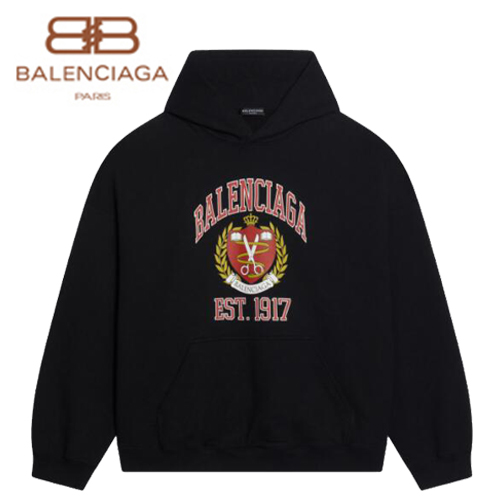 BALENCIAGA-674986 발렌시아가 블랙 College Wide Fit 남여공용