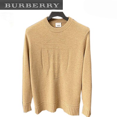 BURBERRY-11091 버버리 그린 TB 로고 장식 스웨터 남성용