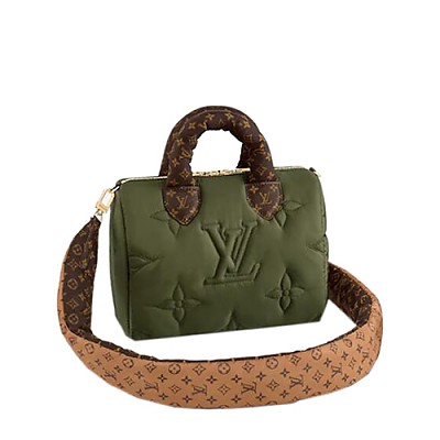 LOUIS VUITTON-N40691 루이비통 블루 다미에 헤리티지 스피디 반둘리에 25