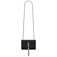 [스페셜오더]SAINT LAURENT-474366 생 로랑 블랙 골드 메탈 스몰 케이트 체인 태슬 백