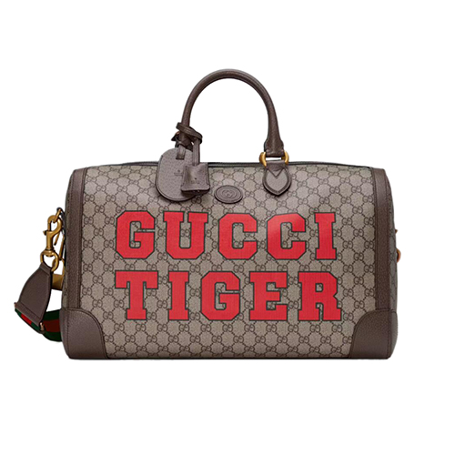 [스페셜오더]GUCCI-687828 9395 구찌 GG 수프림 구찌 타이거 스몰 더플 백