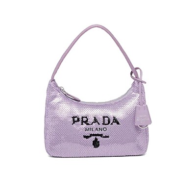 [스페셜오더]PRADA-1NE515 프라다 페리웡클 블루 나일론 리에디션 2000 미니 숄더백